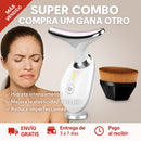 Masajeador facial + Brocha Maquillaje - Compra 1 y llévate 2