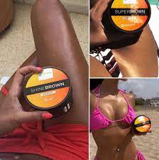 Crema Acelerador Bronceadora Shine Brown Ouhoe Compre 1 lleve 2