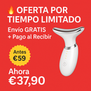 Masajeador Rejuvenecedor Facial 3‑en‑1 Con Teclogia EMS + fototerapia LED