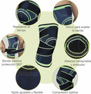 Rodillera de compresión ajustable