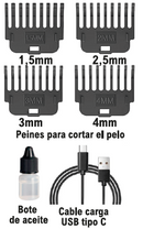 Maquinilla cortapelos profesional